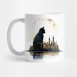 Cat Pet Animal Beauty Nature City Discovery Mug